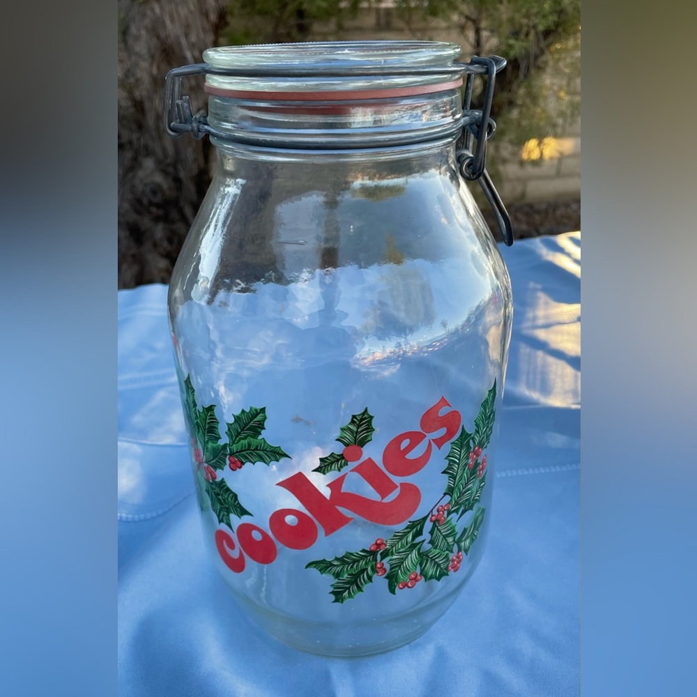 My Grandmother’s Jar.  It held cookies we couldn’t wait to eat. I am now 78.